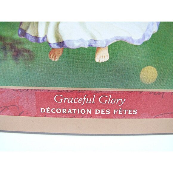 Hallmark Graceful Glory Christmas Holiday Angel Keepsake Ornament Vintage 2000 - Picture 11 of 12